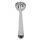Stainless Steel Scoop Measuring Spoon with Sealing Clip for Tea Coffee Milk Powder - Top-Down View