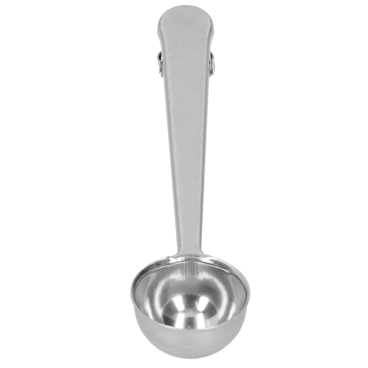 Stainless Steel Scoop Measuring Spoon with Sealing Clip for Tea Coffee Milk Powder