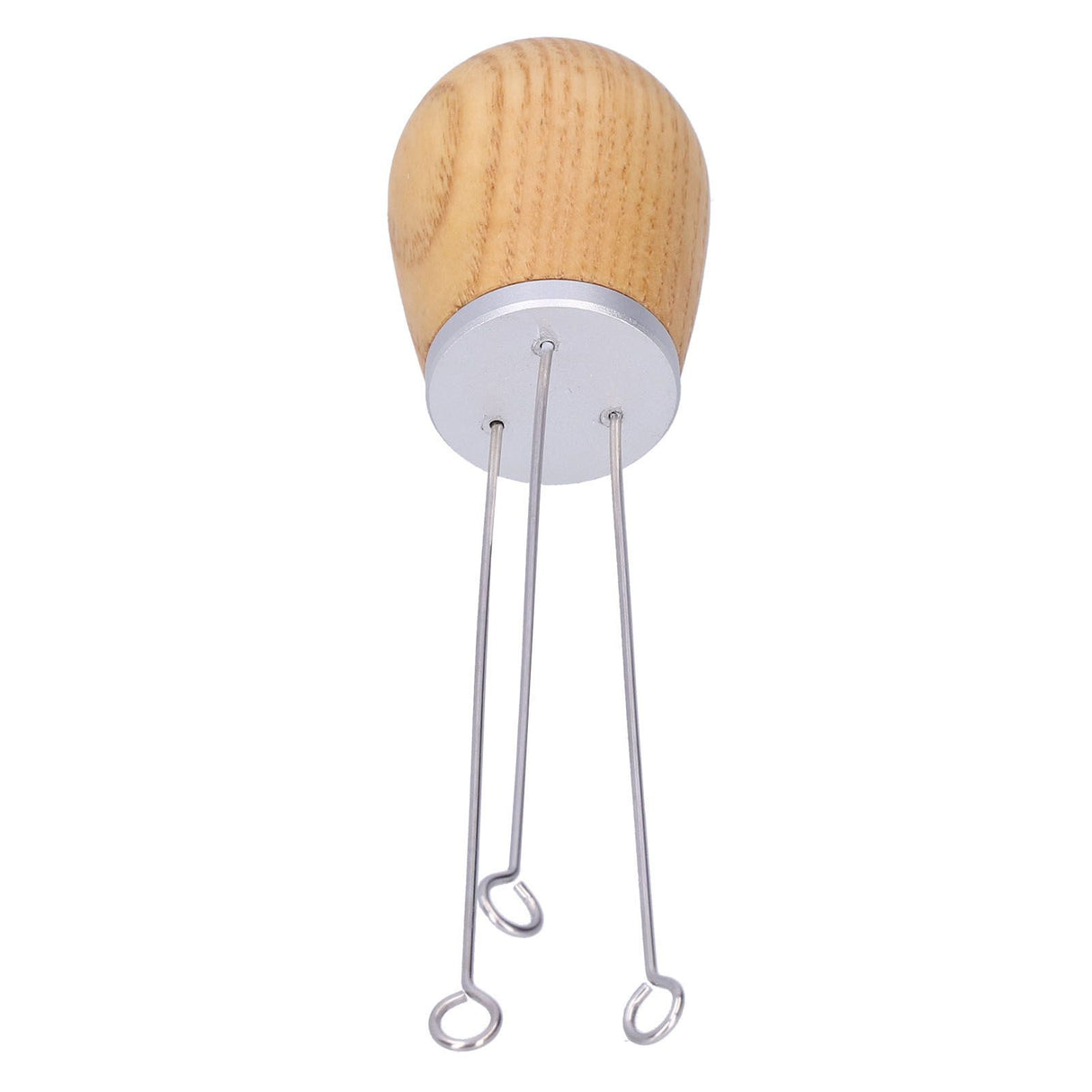 Needle Type Coffee Powder Distributor Wood Handle Coffee Stirrer Distribution Tool(Couverture d'argent Fraxinus )
