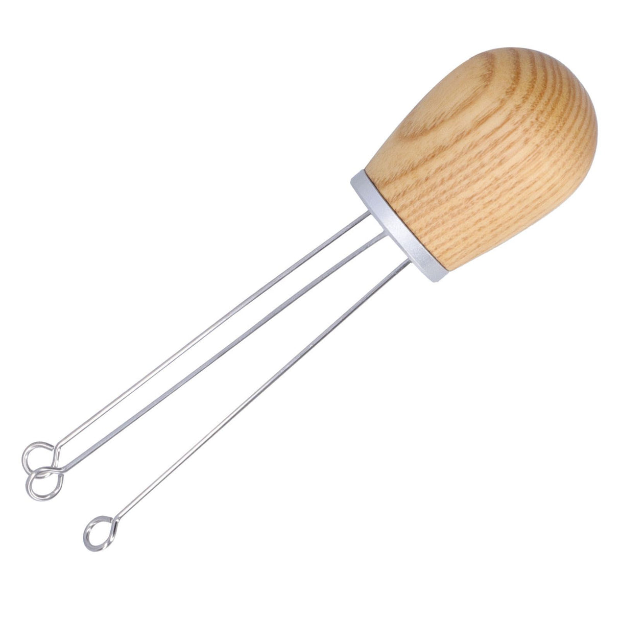 Needle Type Coffee Powder Distributor Wood Handle Coffee Stirrer Distribution Tool(Couverture d'argent Fraxinus )