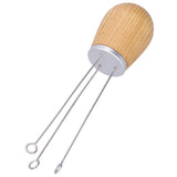 Needle Type Coffee Powder Distributor Wood Handle Coffee Stirrer Distribution Tool(Couverture d'argent Fraxinus ) - Extra Image