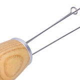 Needle Type Coffee Powder Distributor Wood Handle Coffee Stirrer Distribution Tool(Couverture d'argent Fraxinus ) - Extra Image