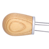 Needle Type Coffee Powder Distributor Wood Handle Coffee Stirrer Distribution Tool(Couverture d'argent Fraxinus )
