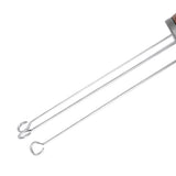 Needle Type Coffee Powder Distributor Wood Handle Coffee Stirrer Distribution Tool(Couvercle argenté noyer ) - Extra Image