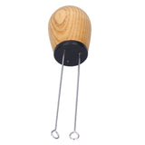 Needle Type Coffee Powder Distributor Wood Handle Coffee Stirrer Distribution Tool(Couverture noire Fraxinus )