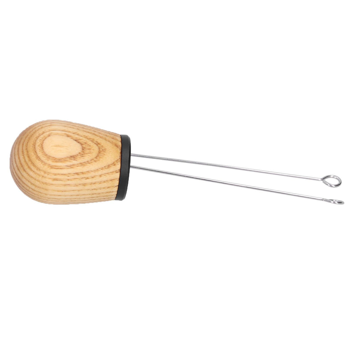 Needle Type Coffee Powder Distributor Wood Handle Coffee Stirrer Distribution Tool(Couverture noire Fraxinus )