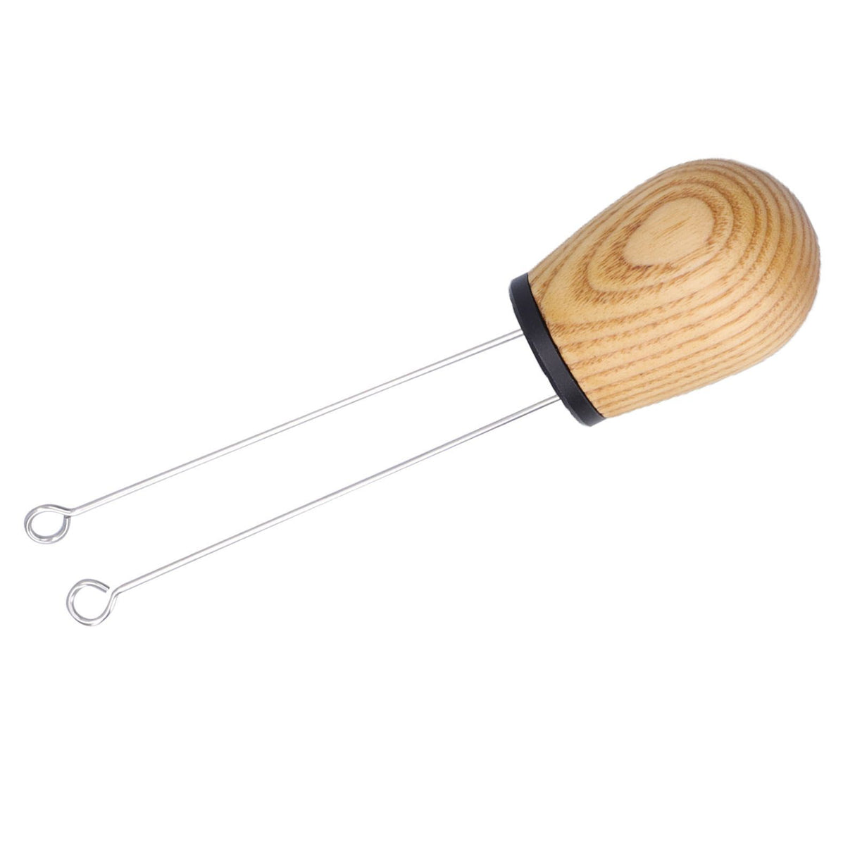 Needle Type Coffee Powder Distributor Wood Handle Coffee Stirrer Distribution Tool(Couverture noire Fraxinus )