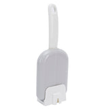Meal Spoon with Storage Box Dust-Proof PP Rice Scoop Tableware Kitchen AccessoryGray - Side View