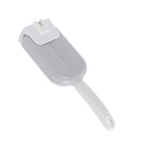 Meal Spoon with Storage Box Dust-Proof PP Rice Scoop Tableware Kitchen AccessoryGray