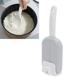 Meal Spoon with Storage Box Dust-Proof PP Rice Scoop Tableware Kitchen AccessoryGray - Extra Image
