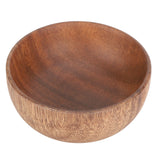 Food Grade Wooden Small Bowl MultiFunction Japanese Dipping Tableware Bowl for Kitchen