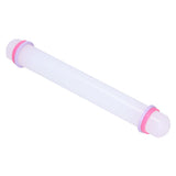 23cm NonStick Rolling Pin Cookies Biscuits Fondant Cake Dough Roller DIY Baking Tool - Side View