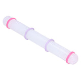 23cm NonStick Rolling Pin Cookies Biscuits Fondant Cake Dough Roller DIY Baking Tool - Rear View