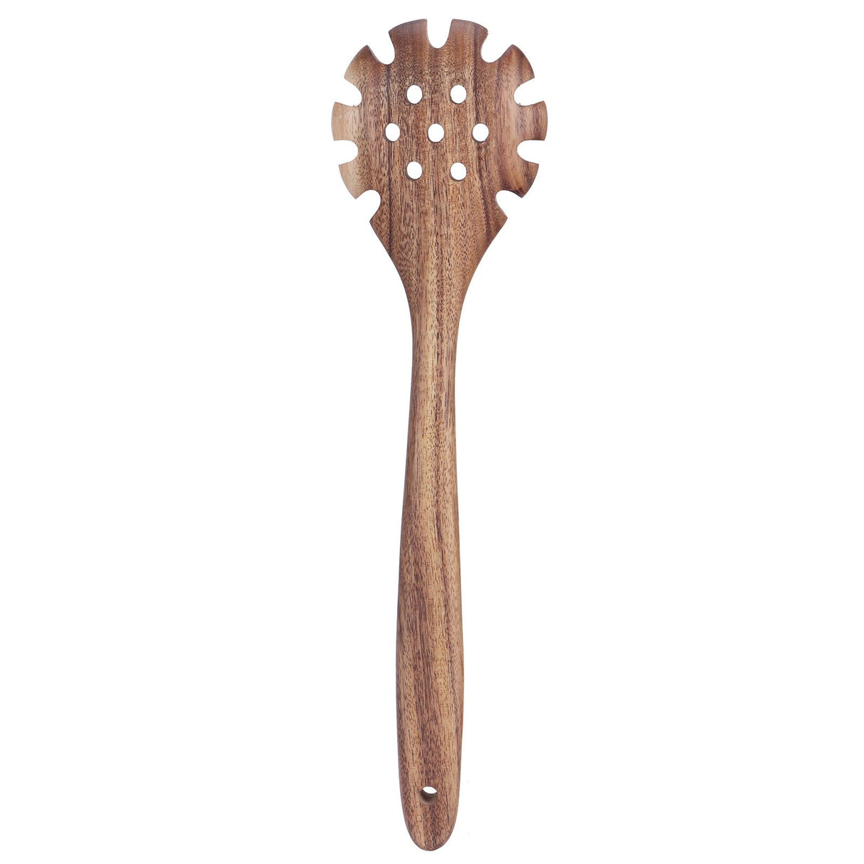 Teak Cooking Spoon Food Grade Natural Wooden Noodle Colander for Cooking Kitchen Use