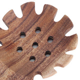 Teak Cooking Spoon Food Grade Natural Wooden Noodle Colander for Cooking Kitchen Use