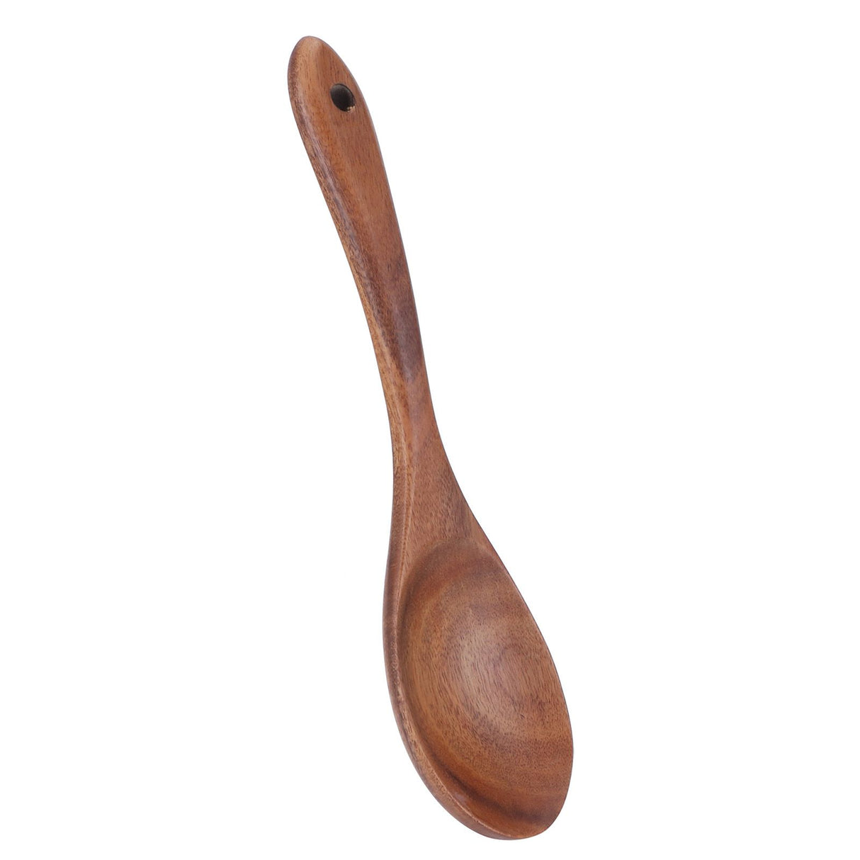 Teak Wood Tableware Food Grade Wooden Kitchen Restaurant Dining Tableware for SaladSpoon