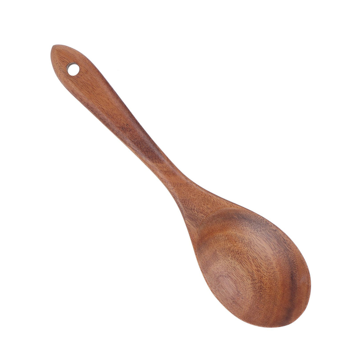 Teak Wood Tableware Food Grade Wooden Kitchen Restaurant Dining Tableware for SaladSpoon