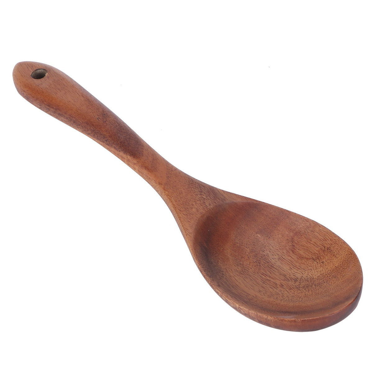 Teak Wood Tableware Food Grade Wooden Kitchen Restaurant Dining Tableware for SaladSpoon