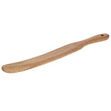 Teak Spatula Household Wooden Frying Shovel Home Kitchen Cooking Utensils28x3cm - Side View