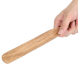 Teak Spatula Household Wooden Frying Shovel Home Kitchen Cooking Utensils28x3cm - Low Angle