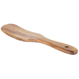 Teak Spatula Household Wooden Frying Shovel Home Kitchen Cooking Utensils23x5cm - Side View