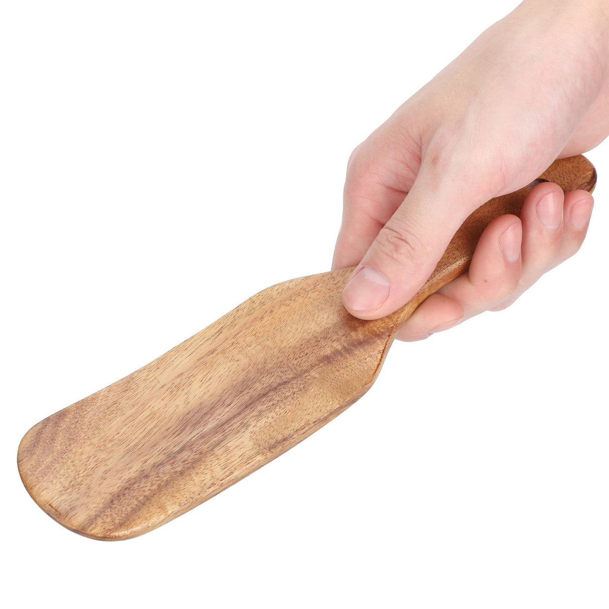Teak Spatula Household Wooden Frying Shovel Home Kitchen Cooking Utensils23x5cm