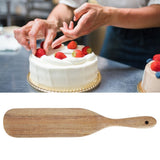Teak Spatula Home Cooking Food Grade Wooden Frying Shovel Cookware for Kitchen Supplies33.5x6.5cm - Extra Image