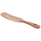 Teak Spatula Flat Shape FoodGrade Wooden Cooking Spatula for Home Kitchen Cooking(29x5.5cm )