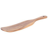 Teak Spatula Flat Shape FoodGrade Wooden Cooking Spatula for Home Kitchen Cooking(29x5.5cm )