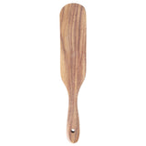 Teak Spatula Flat Shape FoodGrade Wooden Cooking Spatula for Home Kitchen Cooking(29x5.5cm )