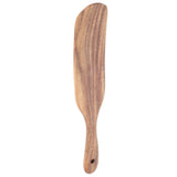 Teak Spatula Flat Shape FoodGrade Wooden Cooking Spatula for Home Kitchen Cooking(29x5.5cm )