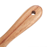 Teak Spatula Flat Shape FoodGrade Wooden Cooking Spatula for Home Kitchen Cooking(29x5.5cm ) - Extra Image