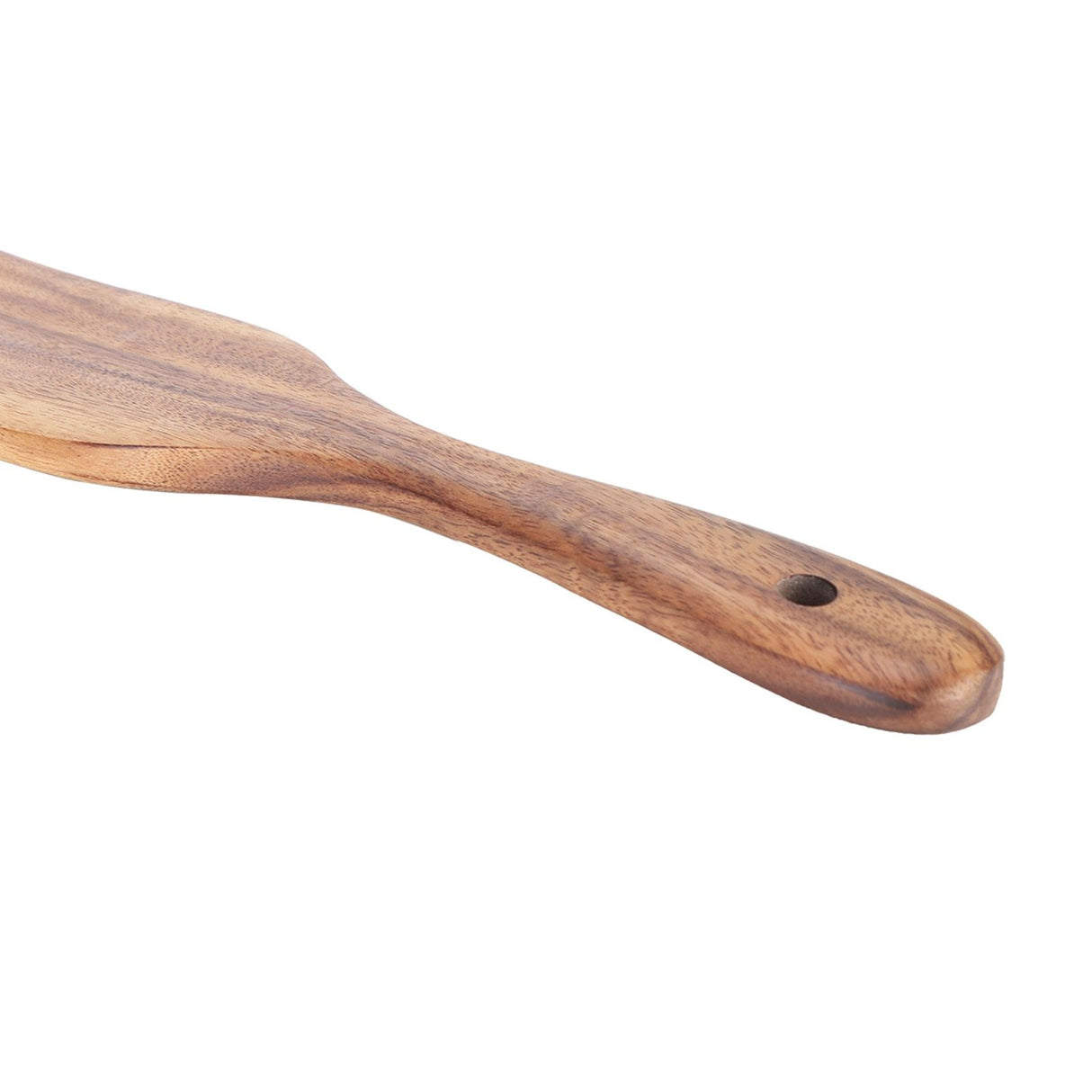 Teak Spatula Flat Shape FoodGrade Wooden Cooking Spatula for Home Kitchen Cooking(29x5.5cm )