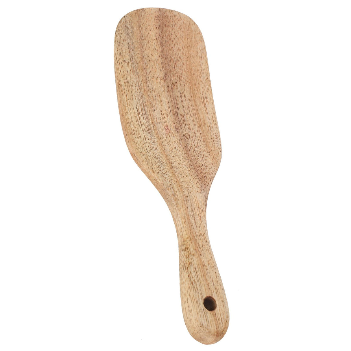 Teak Spatula Flat Shape FoodGrade Wooden Cooking Spatula for Home Kitchen Cooking(20.5x6cm )