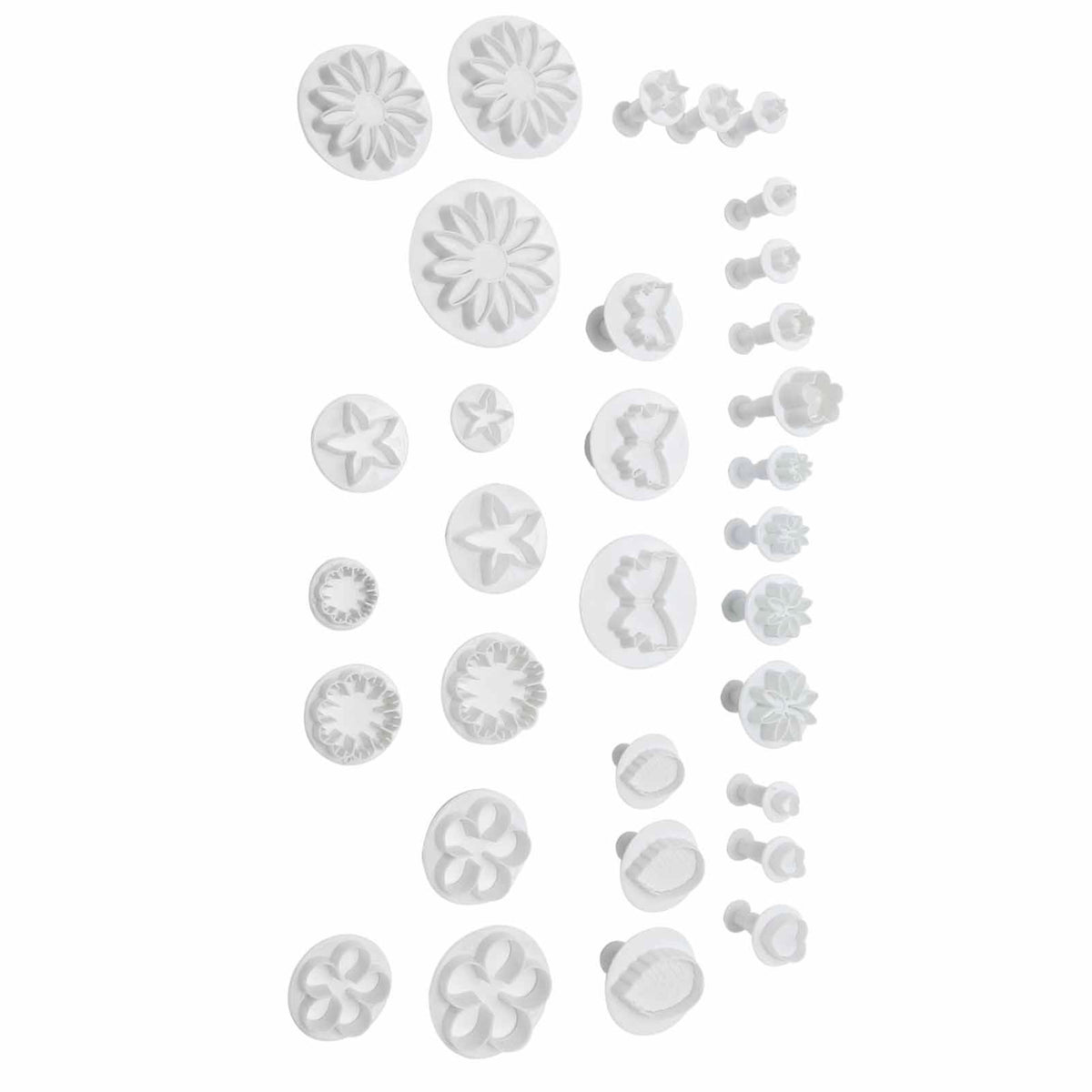 33Pcs/Set Fondant Cake Baking Tool DIY Biscuits Cookies Mold Cooking Tool Kitchen Utensils