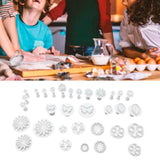 33Pcs/Set Fondant Cake Baking Tool DIY Biscuits Cookies Mold Cooking Tool Kitchen Utensils - Extra Image