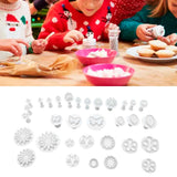 33Pcs/Set Fondant Cake Baking Tool DIY Biscuits Cookies Mold Cooking Tool Kitchen Utensils - Extra Image