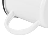8cm 350ml Enamel Cup Environmentally Friendly Thickened Water Cup for Coffee Wine Water SuppliesWhite - Extra Image