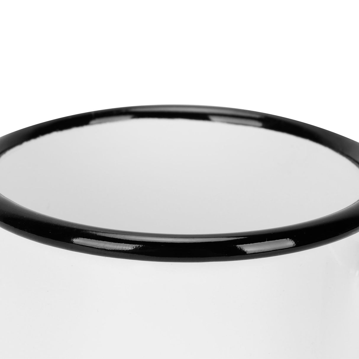 8cm 350ml Enamel Cup Environmentally Friendly Thickened Water Cup for Coffee Wine Water SuppliesWhite
