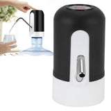 Water Bottle Pump USB Charging Electric Drinking Water Dispenser Kit for Home OfficeBlack