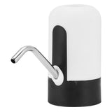 Water Bottle Pump USB Charging Electric Drinking Water Dispenser Kit for Home OfficeWhite - Side View