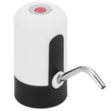 Water Bottle Pump USB Charging Electric Drinking Water Dispenser Kit for Home OfficeWhite - Close-Up Angle