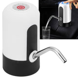 Water Bottle Pump USB Charging Electric Drinking Water Dispenser Kit for Home OfficeWhite