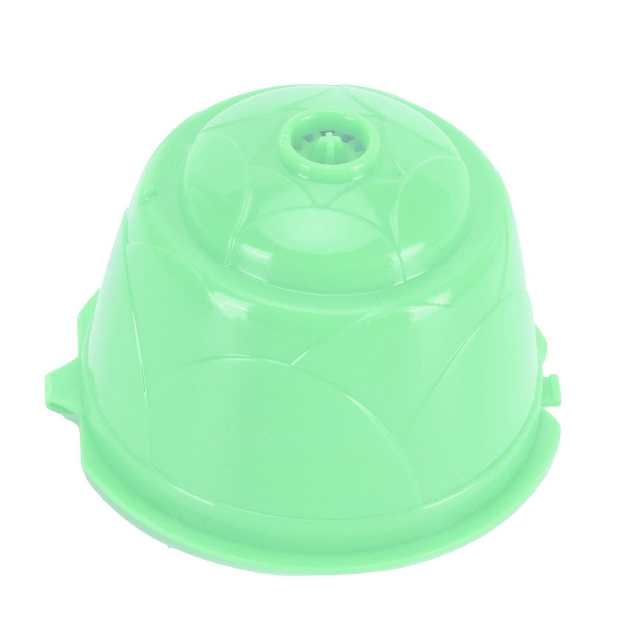 Coffee Capsule Set Stainless Steel Coffee Filter Cup for DOLCE GUSTO Coffee Machine(Green 3 Capsules1 Spoon 1 Brush)