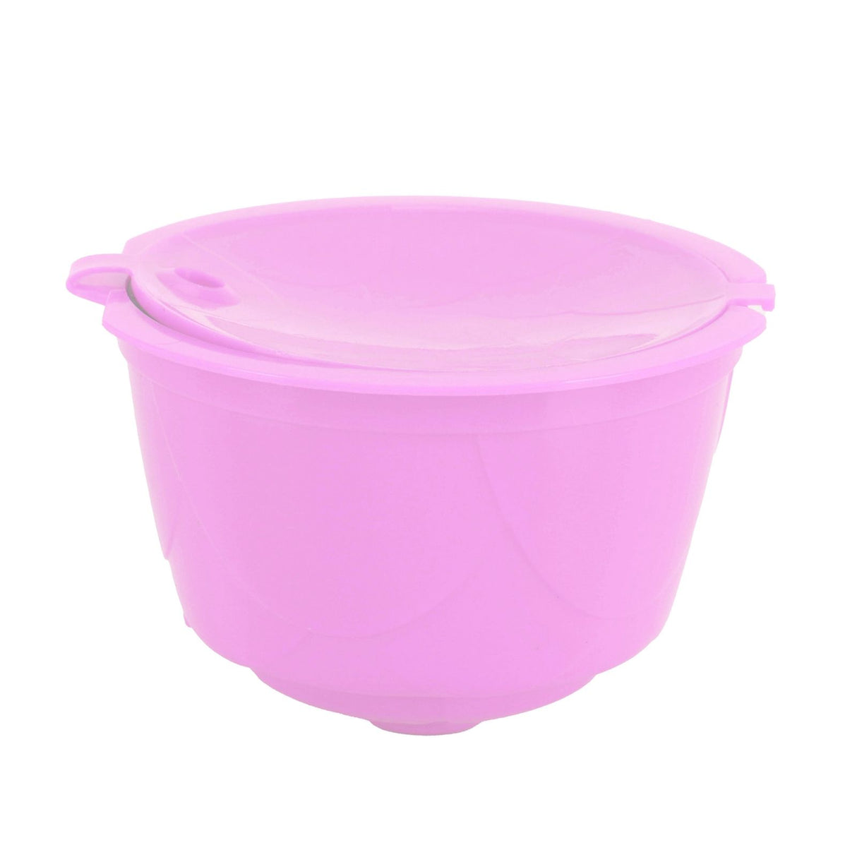 Reusable Capsules Set Refillable Coffee Filter Cup Pod for DOLCE GUSTO Coffee Machine(Purple 5 Capsules1 Spoon 1 Brush)