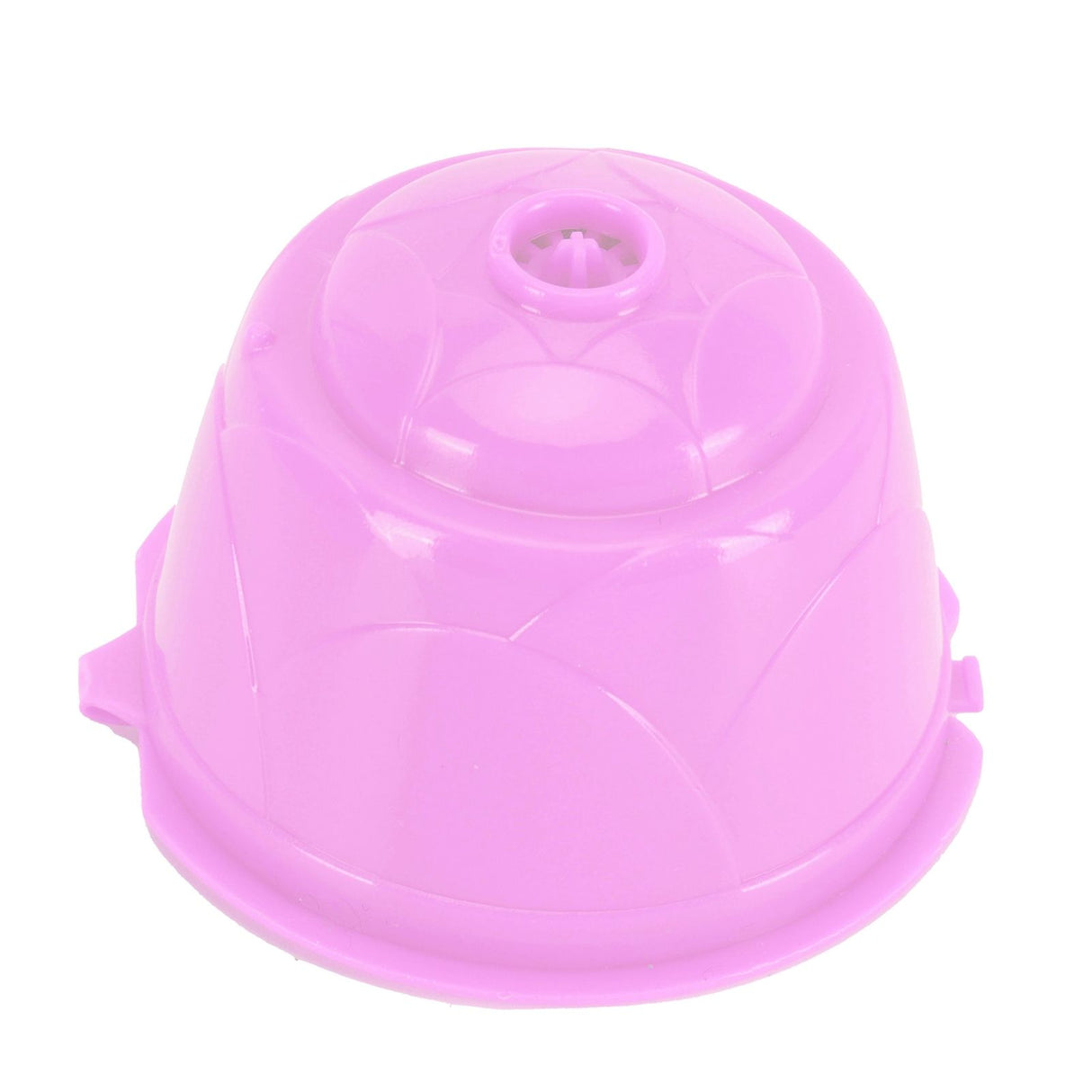 Reusable Capsules Set Refillable Coffee Filter Cup Pod for DOLCE GUSTO Coffee Machine(Purple 10 Capsules1 Spoon 1 Brush)