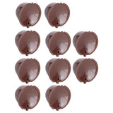 Coffee Capsules Reusable Refillable Coffee Cup Filter Kit Fit for DOLCE GUSTO Machine(Coffee 10 Capsules1 Spoon 1 Brush) - Top-Down View