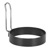 Stainless Steel Egg Frying Mold Round NonStick with Handle Egg Ring Mould for Kitchen