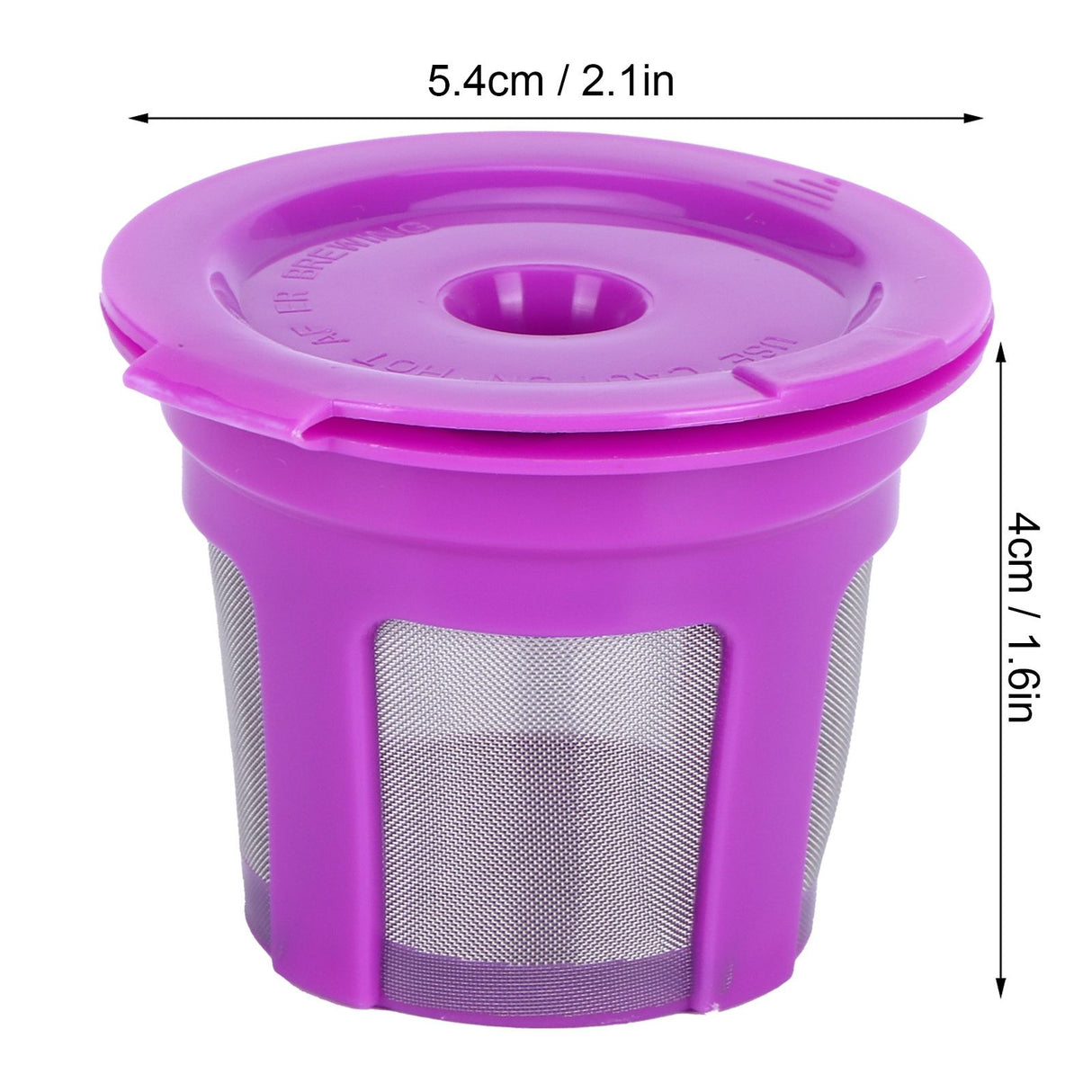 Coffee Capsule Brush Spoon Set Reusable Coffee Making Filter Cup for KEURIG 2.0 1.04Pcs