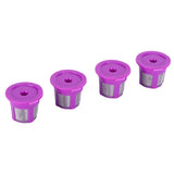 Coffee Capsule Brush Spoon Set Reusable Coffee Making Filter Cup for KEURIG 2.0 1.06Pcs